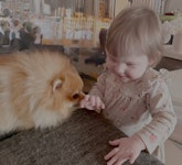Mitt barnbarn med Zai